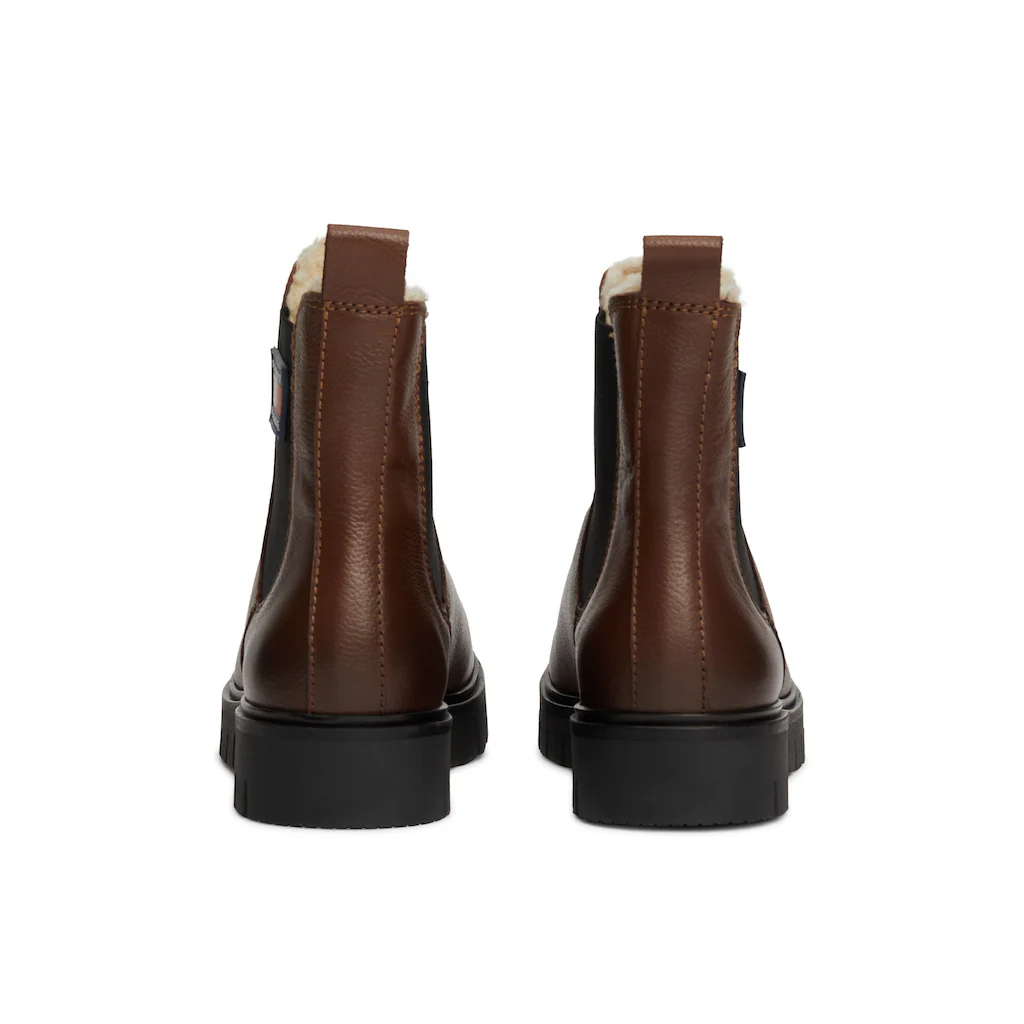 Tommy Jeans Winterboots »TJW CHELSEA BOOT WL« Blockabsatz Plateau Chelseaboots Schlupfschuh Mit Seitlichem Logo ▷ Für