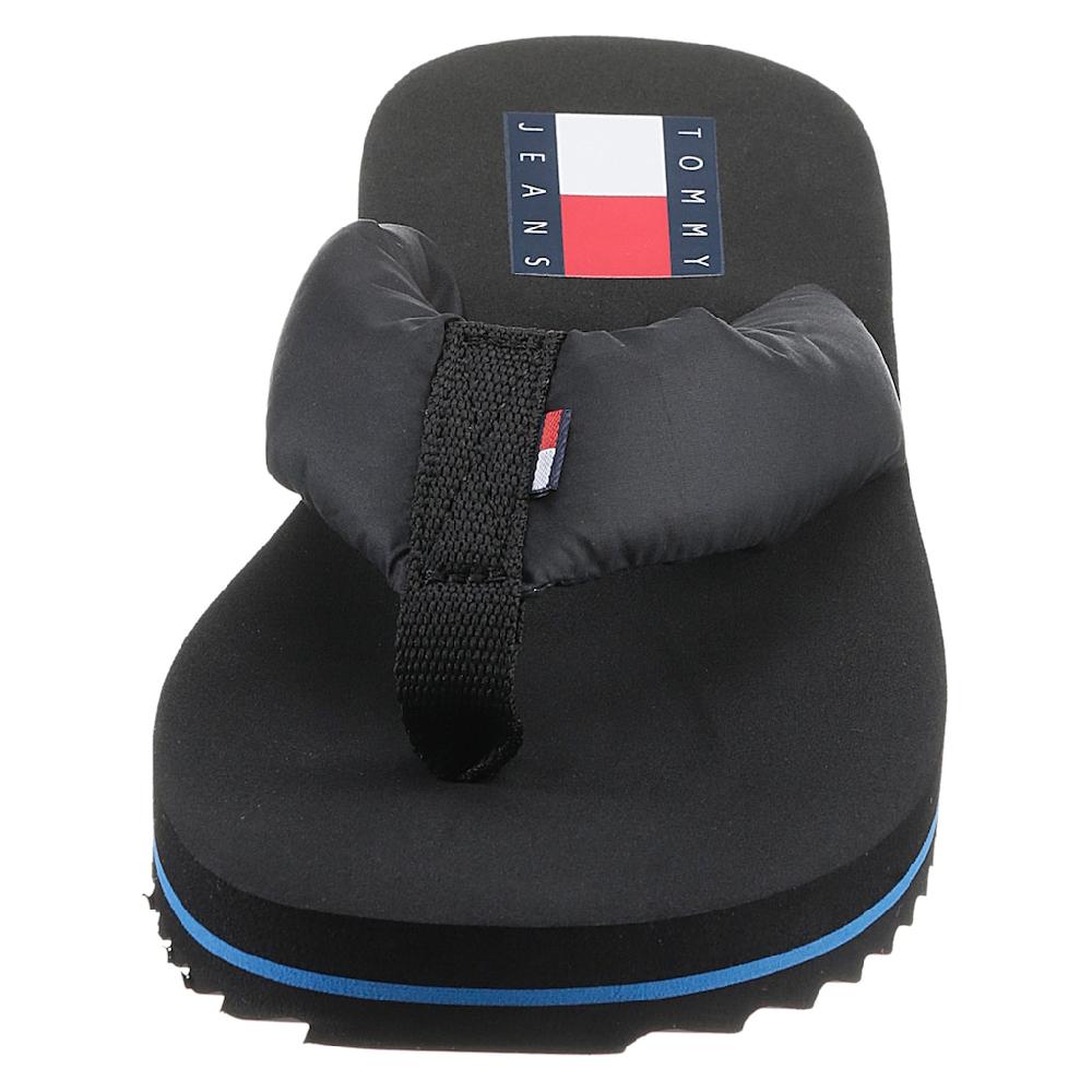 Tommy Jeans Zehentrenner »FLAG EVA BEACH SANDAL« Mit Wattierten Bandagen