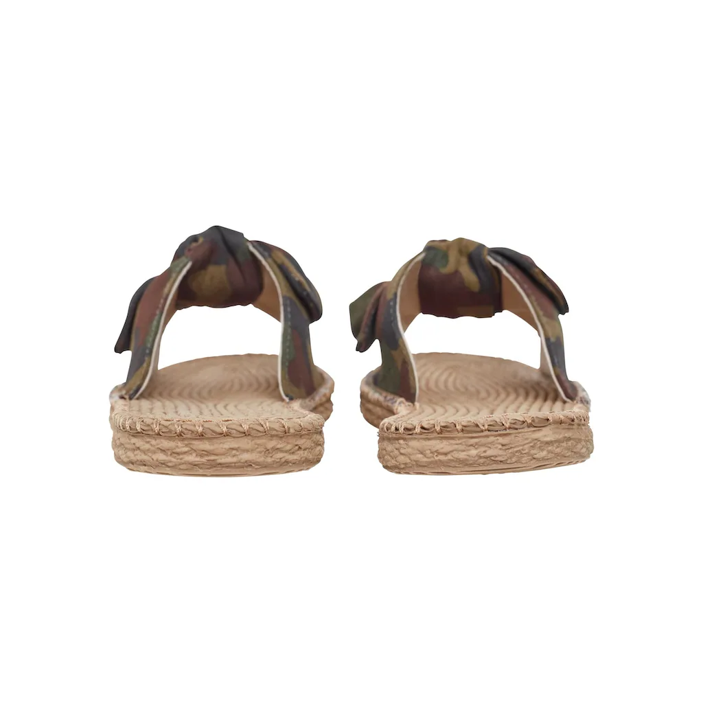 URBAN CLASSICS Pantolette »Urban Classics Accessoires Canvas Mules«