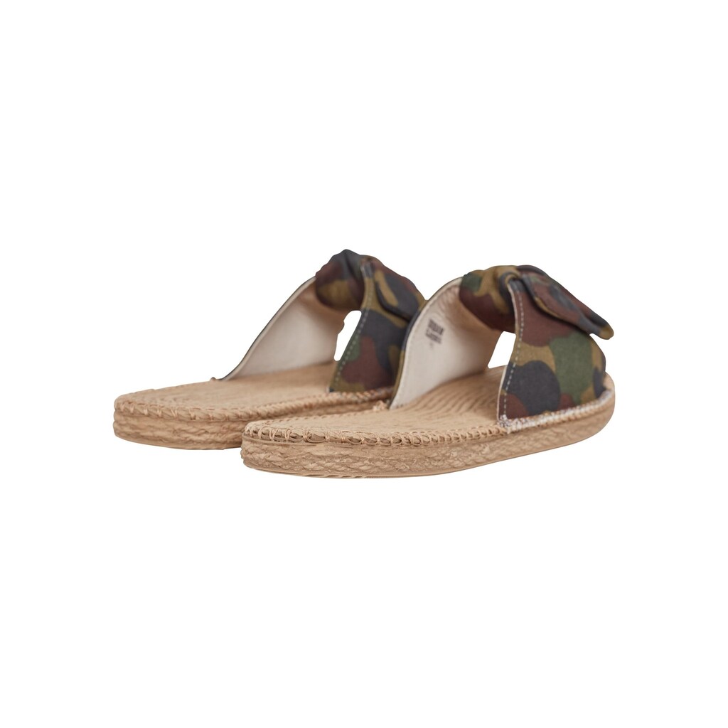 URBAN CLASSICS Pantolette »Urban Classics Accessoires Canvas Mules«