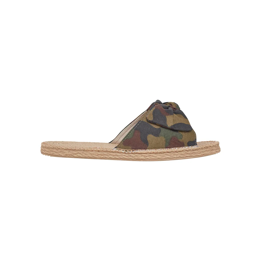 URBAN CLASSICS Pantolette »Urban Classics Accessoires Canvas Mules«