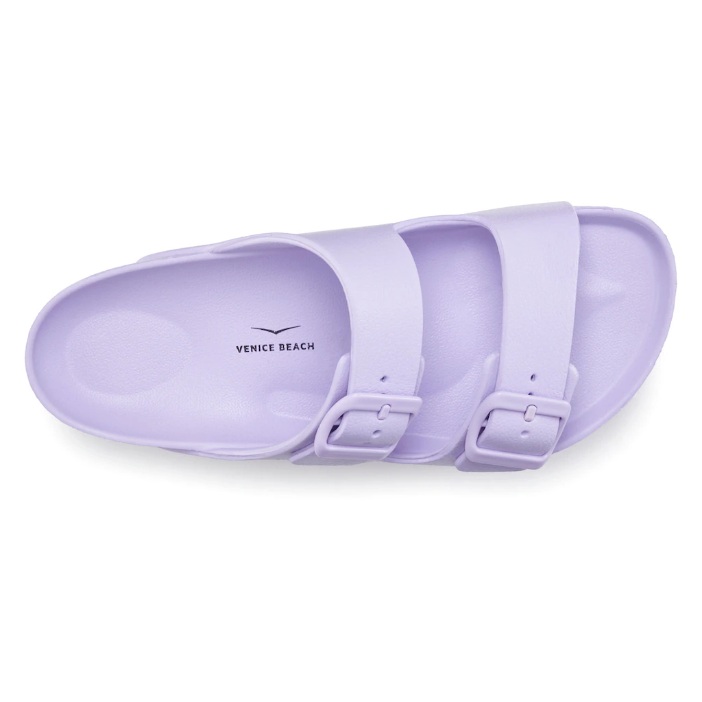 Venice Beach Badepantolette Mule Sandale Offener Schuh Badeschuh Badesandale Pantolette