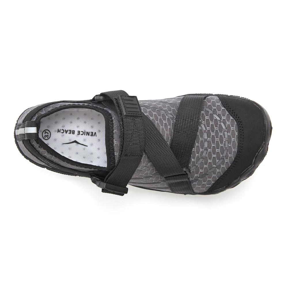 Venice Beach Badeschuh Aquaschuh Slipper Wasserschuh Mit Klettverschluss VEGAN