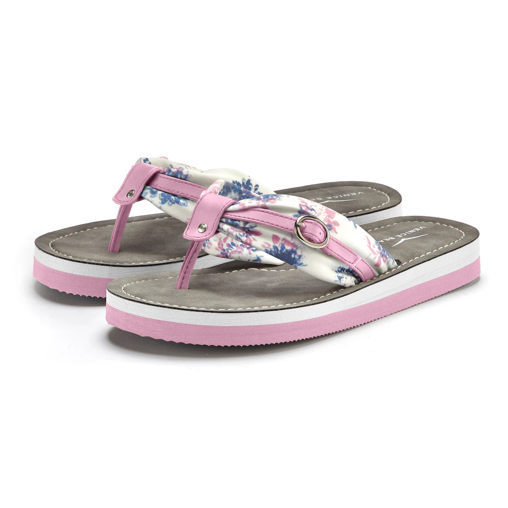 Venice Beach Badezehentrenner Flip Flop Mit Modischem Print VEGAN