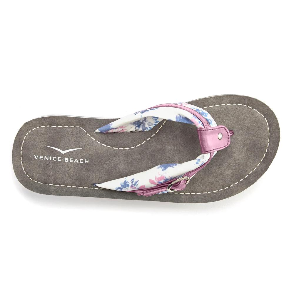 Venice Beach Badezehentrenner Flip Flop Mit Modischem Print VEGAN