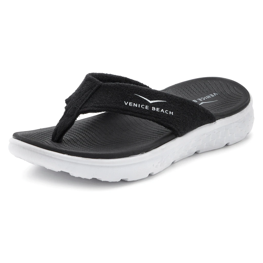 Venice Beach Badezehentrenner Sandale Pantolette Badeschuh Ultraleicht Im Sportiven Look VEGAN