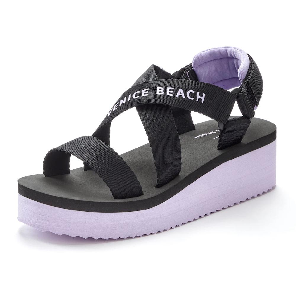 Venice Beach Sandale Sandalette Badeschuh Offener Schuh Wasserabweisendes Material VEGAN