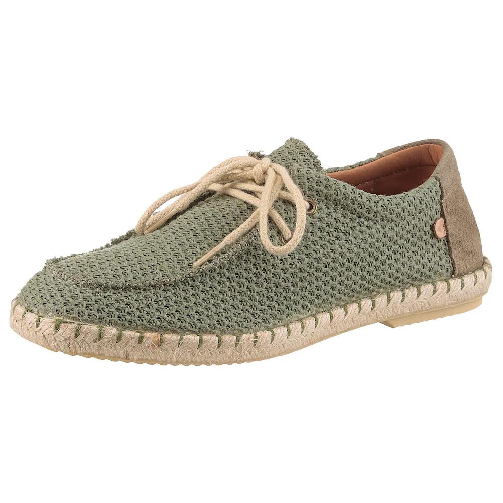 VERBENAS Bootsschuh »TRUMAN BUZZBEE« Espadrilles Sommerschuh Schnürschuh mit Juterahmen