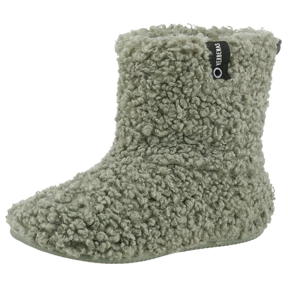 VERBENAS Hüttenschuhe »Yaiza Curly« Homeslipper Schlupfboots Hausschuh in Kuschel-Optik online kaufen