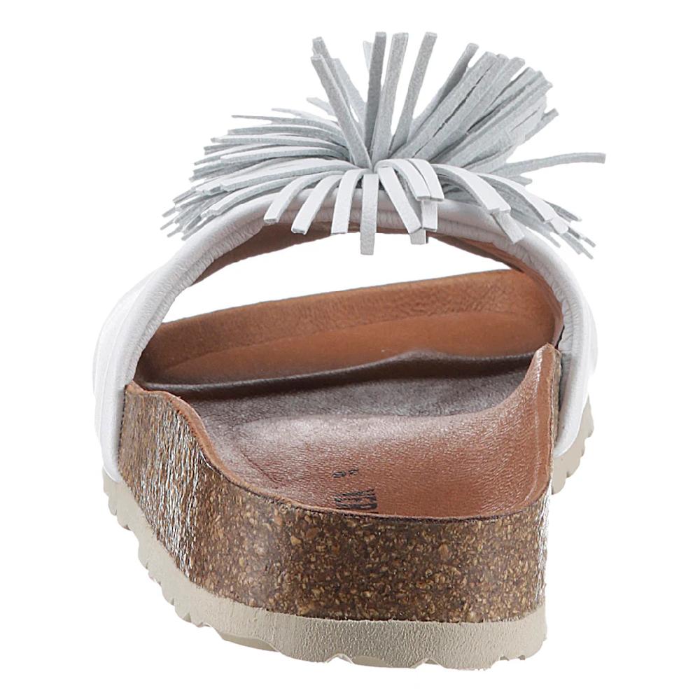 VERBENAS Pantolette »Reina Ecobrush« Sommerschuh Schlappen Strandschuh Für Den Sommer