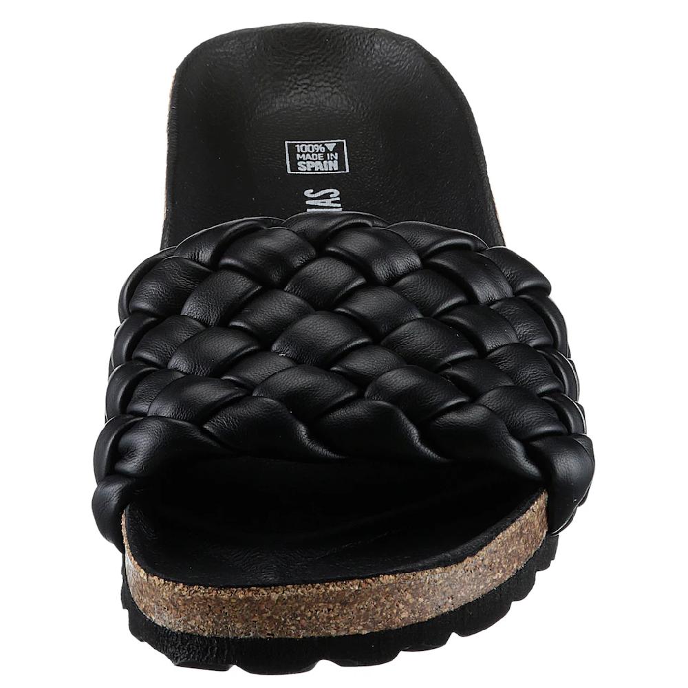 VERBENAS Pantolette »RICA TRENZA SOFT« Sommerschuh Schlappen Strandschuh Mit Geflochtener Bandage