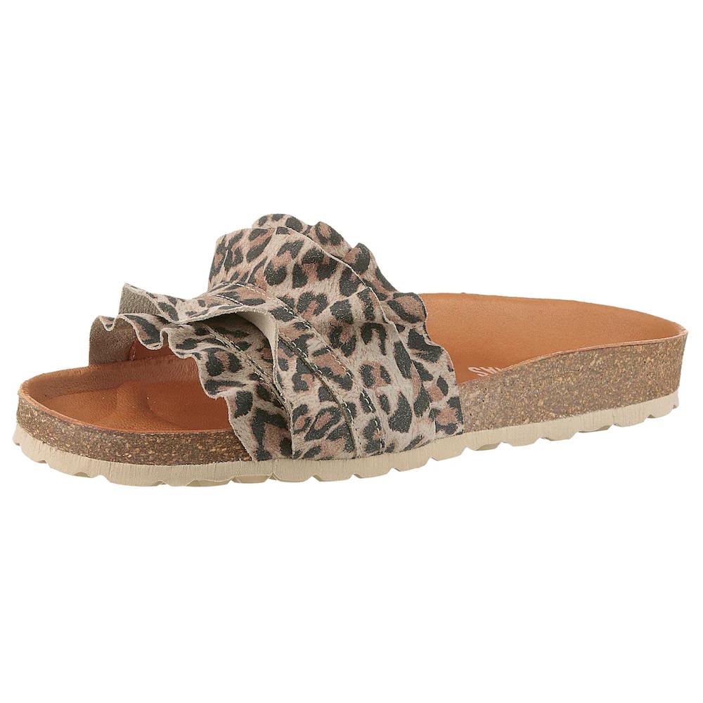 VERBENAS Pantolette »Rocio Roda« Sommerschuh Schlappen für Strand- und Badeausflüge geeignet