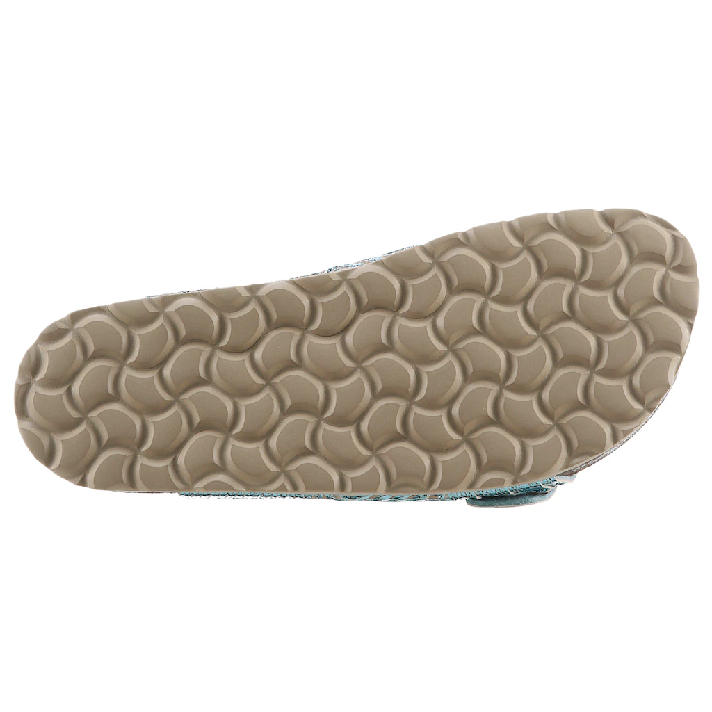 VERBENAS Pantolette »RUTH LATO METAL« Sommerschuh Schlappen Mit Zwei Verstellbaren Schnallen