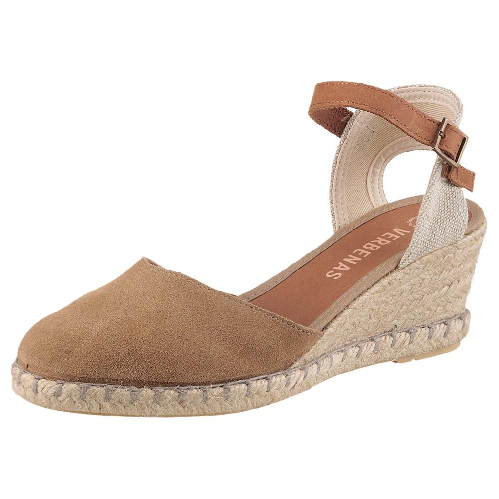 VERBENAS Sandalette »MALENA SERRAJE« Sommerschuh Riemchensandale Urlaubschuh mit Keilabsatz