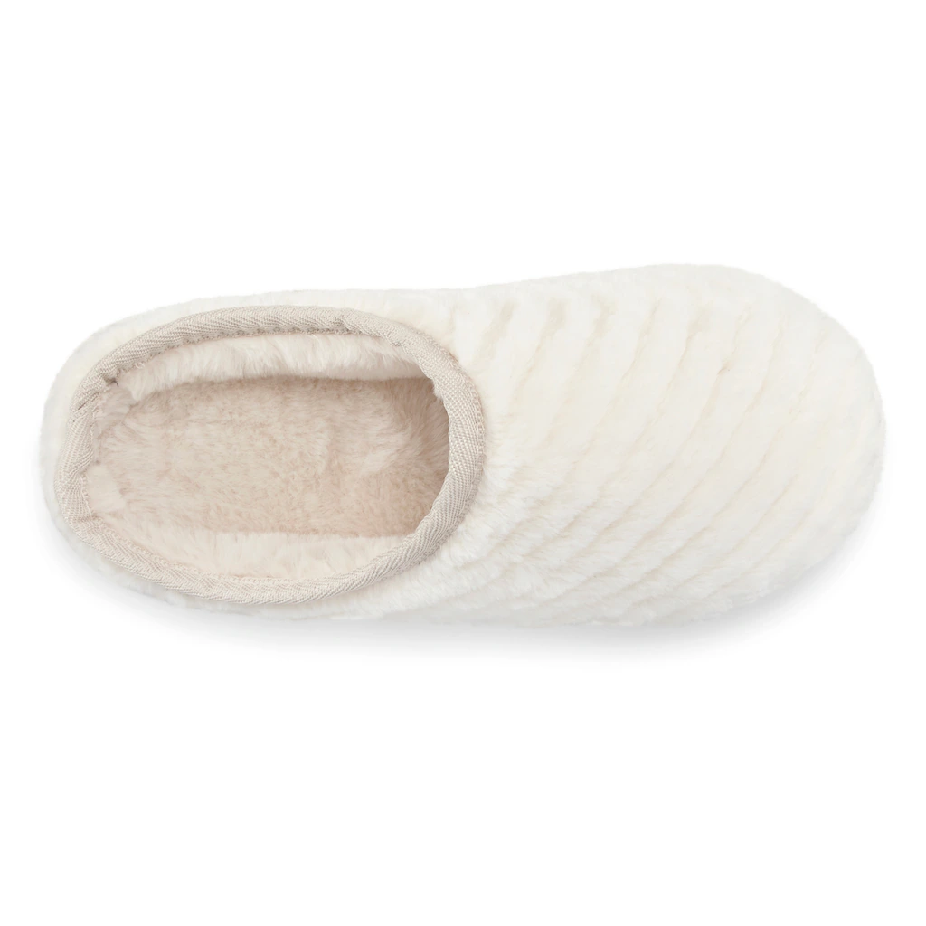 Vivance Pantolette »Hausschuh Pantoffel Clog « Aus Weichem Textil VEGAN