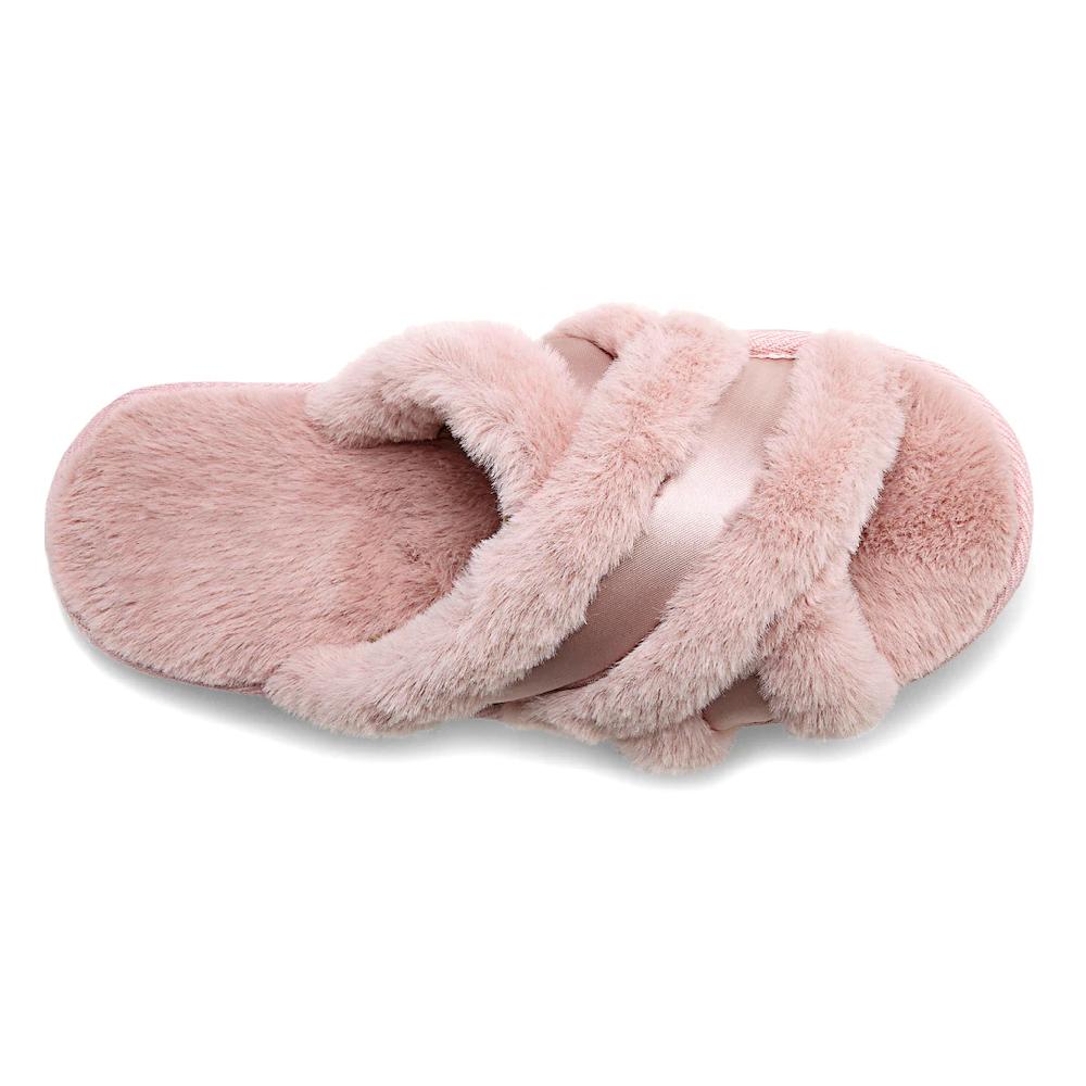 Vivance Pantolette »Hausschuh Pantolette Pantoffel Mule Offener Schuh « Mit Kreuzbandage VEGAN
