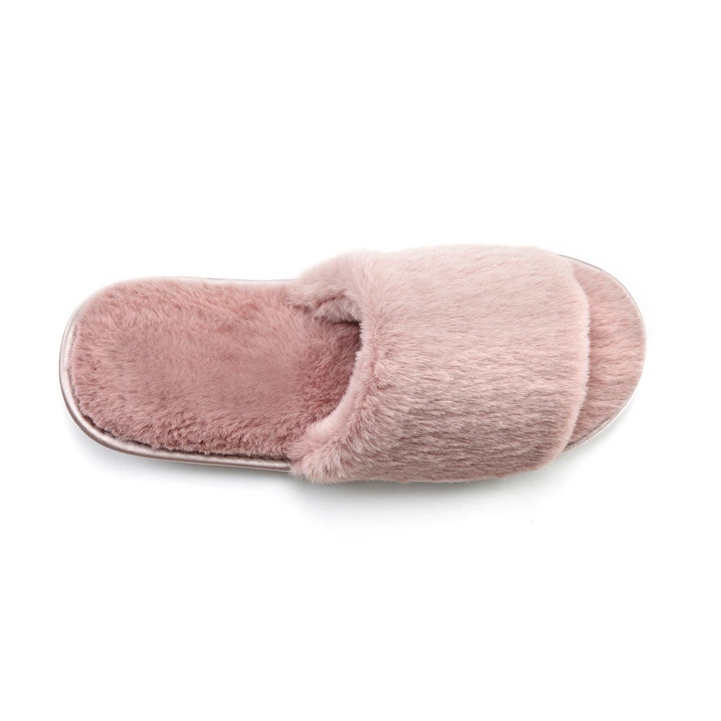 Vivance Pantolette »Hausschuh Pantolette Pantoffel « Mit Kuscheligem Warmen Fellimitat VEGAN