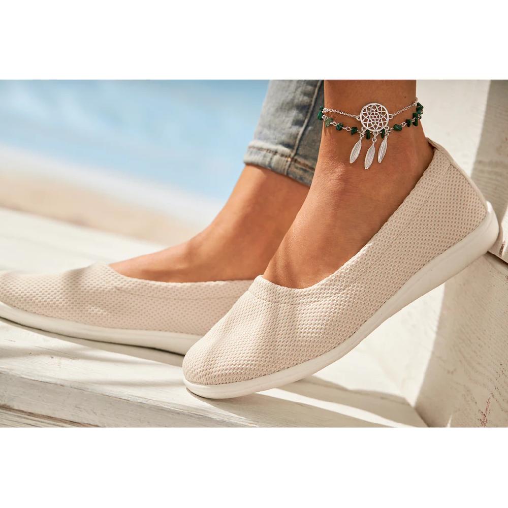 Vivance Slipper Ballerina In Leichter Mesh-Optik VEGAN Bestellen