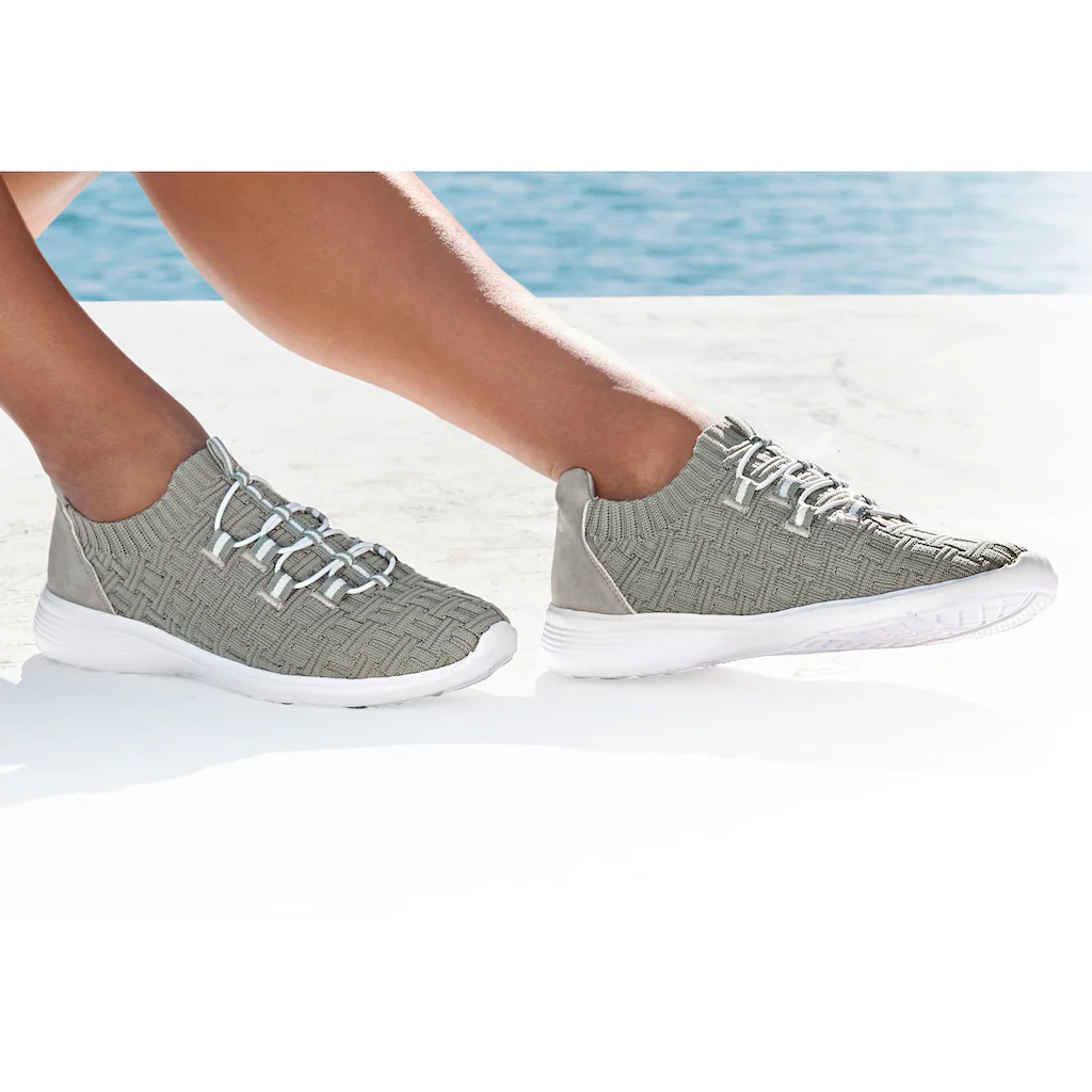 Vivance Sneaker »Slipper« Freizeitschuh Halbschuh Ultraleicht Zum Reinschlüpfen VEGAN Online Bestellen