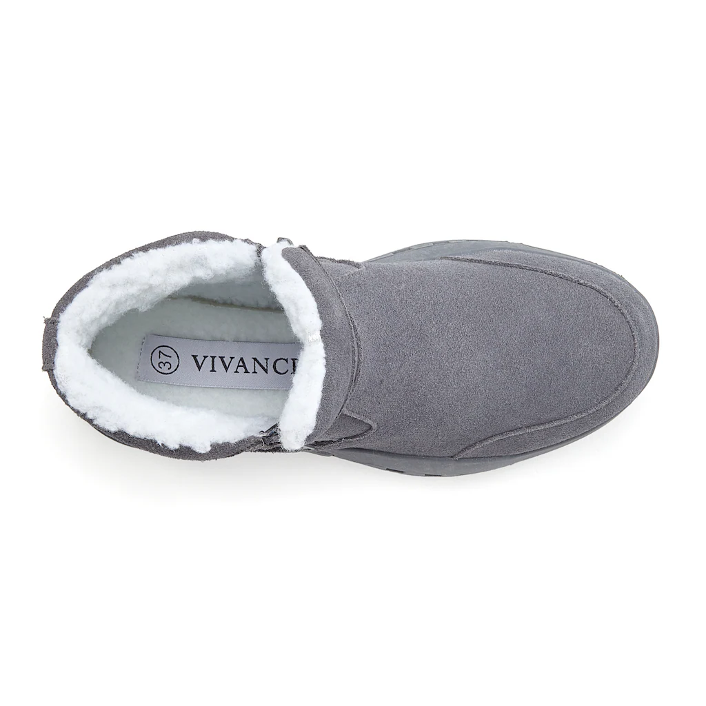 Vivance Stiefelette Aus Hochwertigem Velourleder Stiefel Boots ▷ Für
