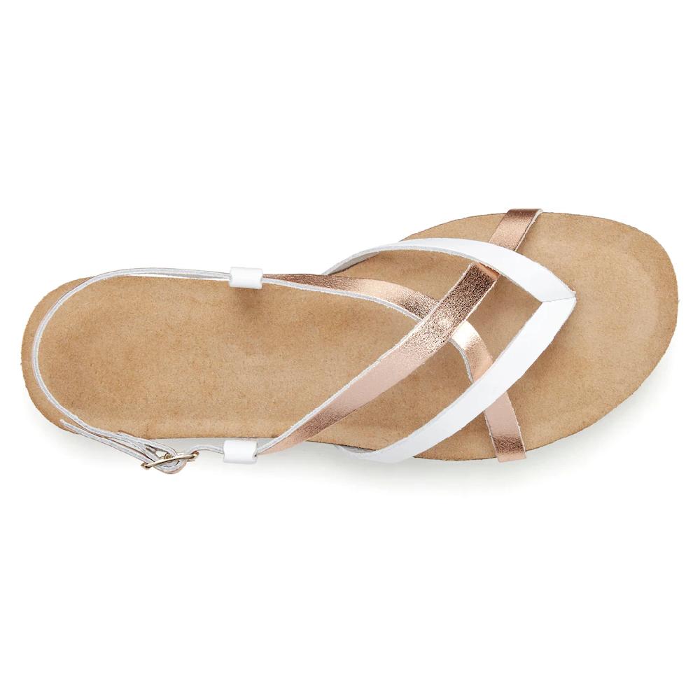 Vivance Zehentrenner Sandale Sandalette Sommerschuh Aus Hochwertigem Leder