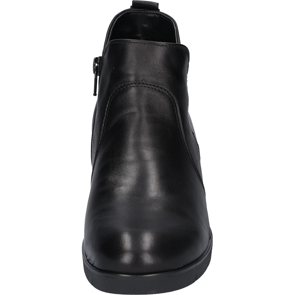 Waldläufer Ankleboots »H-NADJA« Kurz-Stiefelette Bequemschuh Blockabsatz In Komfortweite H Online Kaufen
