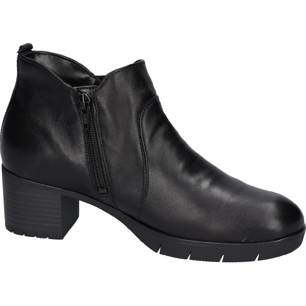 Waldläufer Ankleboots »H-NADJA« Kurz-Stiefelette Bequemschuh Blockabsatz In Komfortweite H Online Kaufen