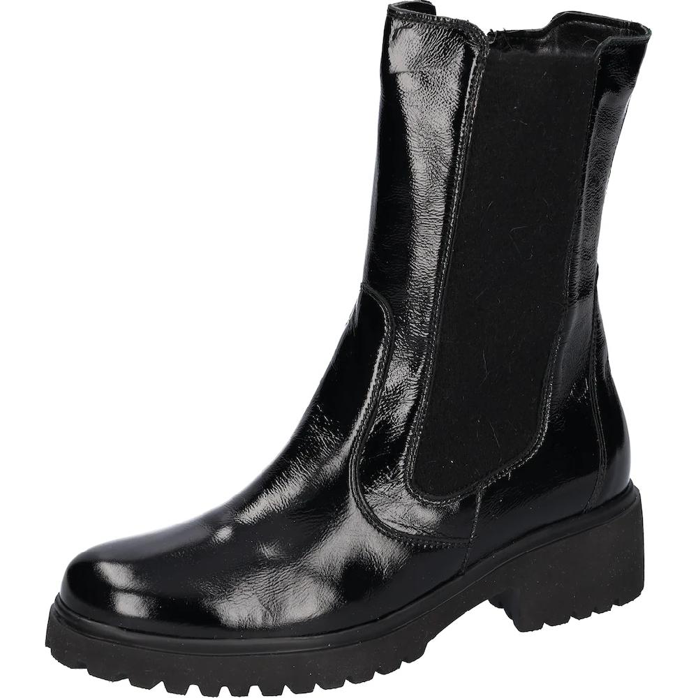Waldläufer Chelseaboots »H-LUISE« Schlupfboots Stiefelette Blockabsatz Bequemweite G (= weit)