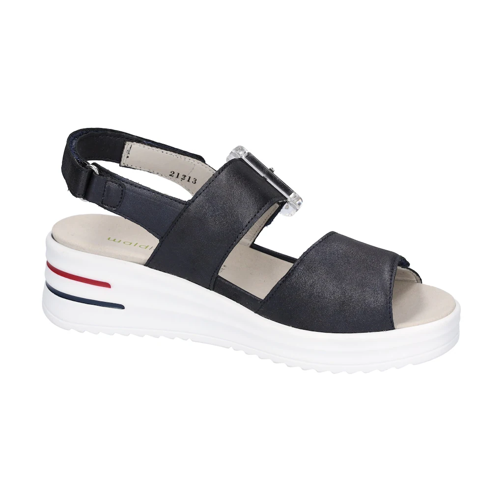 Waldläufer Keilsandalette »H-DINA« Klettschuh Sandale Sommerschuh In Komfortweite H (= Sehr Weit)