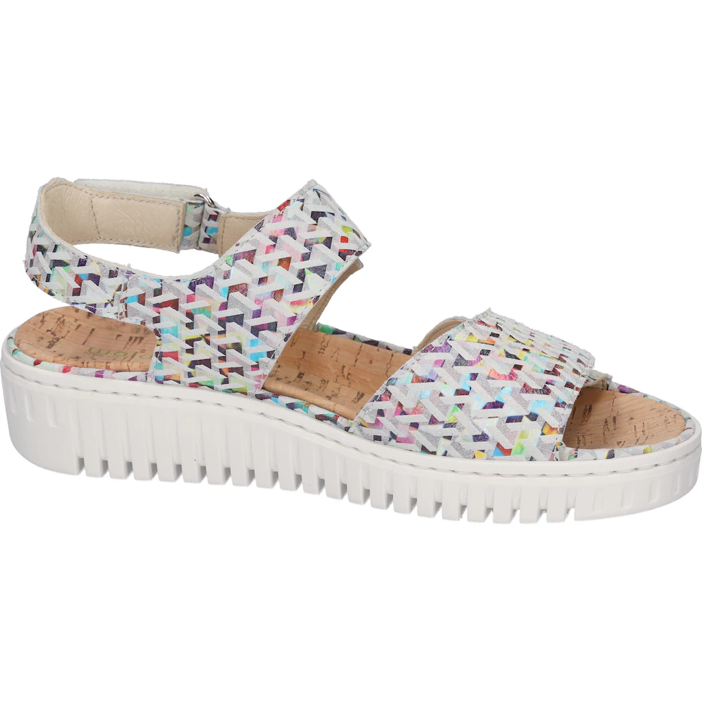 Waldläufer Keilsandalette »H-Willow« Sommerschuh Sandale Keilabsatz Mit Kork-Fußbett Weite H Bestellen