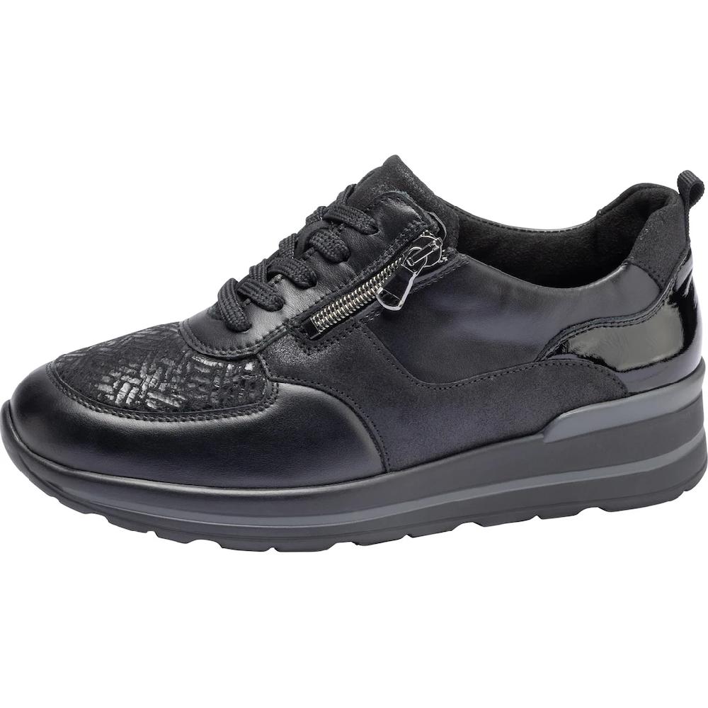 Waldläufer Keilsneaker »M-SARAH-Soft« Komfortschuh Halbschuh Schnürschuh mit Reißverschluss M-Weite bestellen