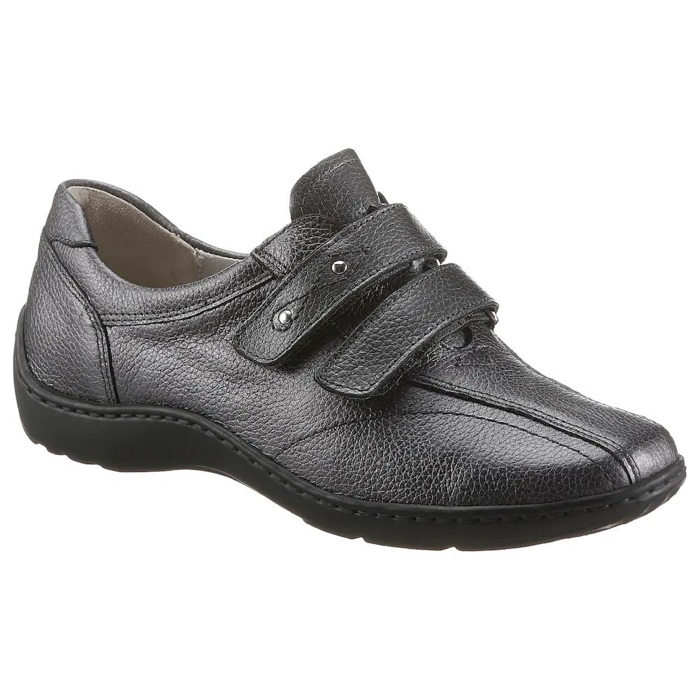 Waldläufer Klettschuh »HENNI« Slipper Festtagsschuh Bequemschuh mit Klettverschlüsse H-Weite bestellen