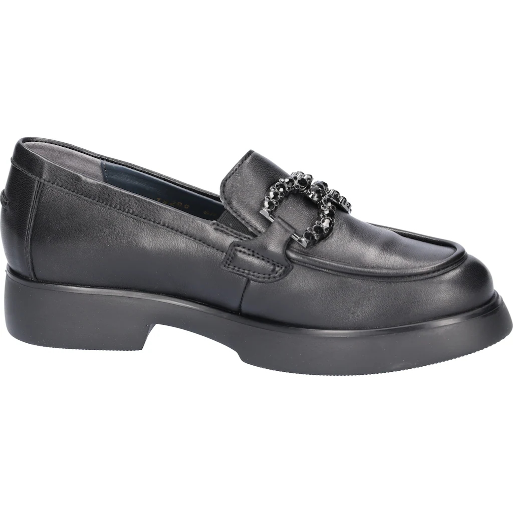 Waldläufer Loafer »H-PENNY« Slipper Komfortschuh Schlupfschuh In Bequemweite G (= Weit)