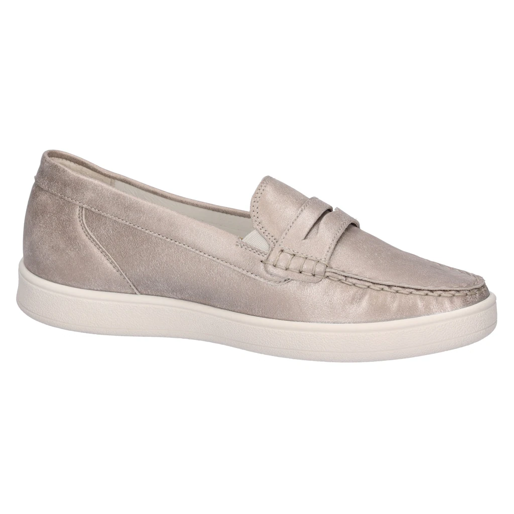 Waldläufer Mokassin »H-DAISY« Halbschuh Slipper Schlupfschuh In Komfortweite H (= Sehr Weit) Bestellen