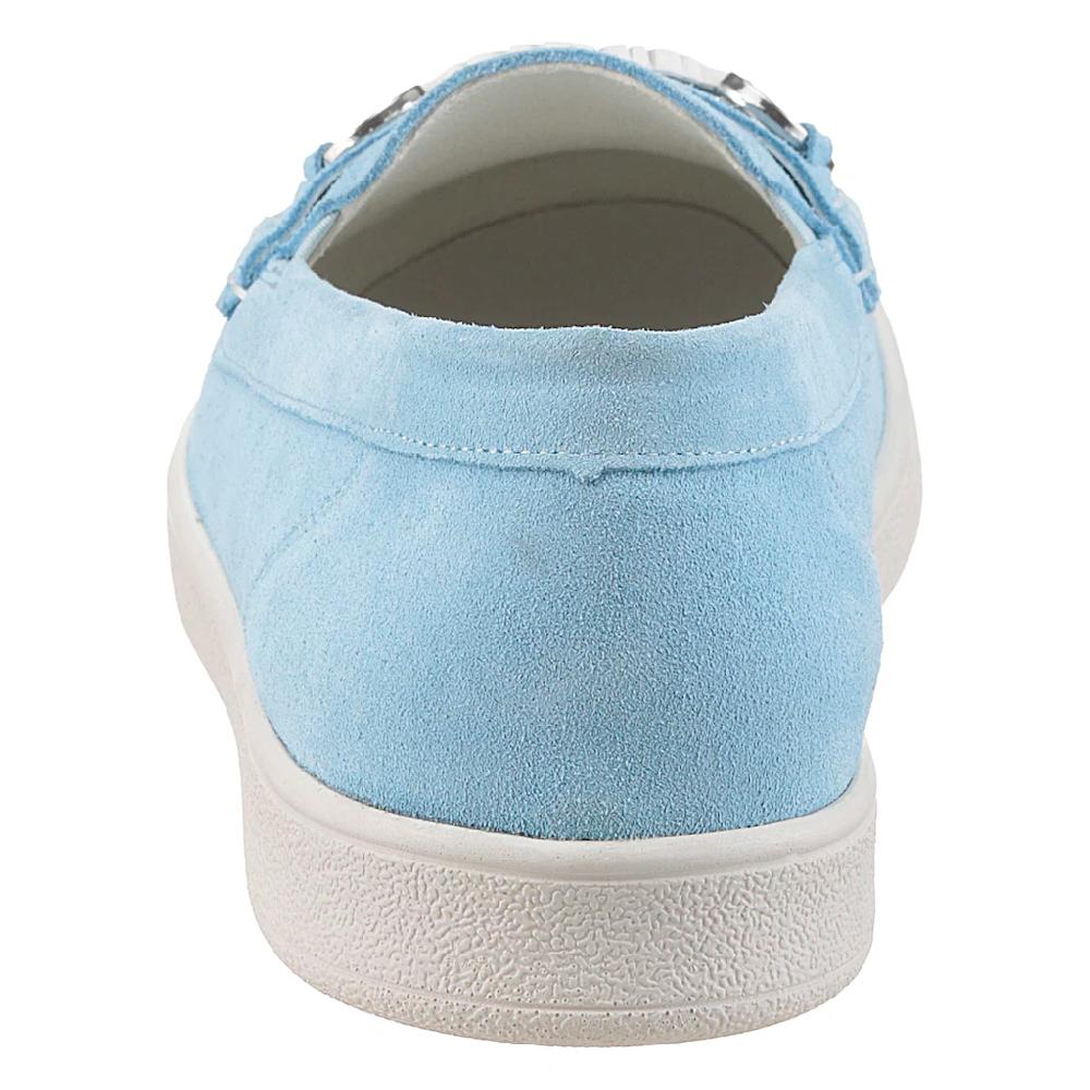 Waldläufer Mokassin »H-DAISY« Slipper Halbschuh Schlupfschuh In Bequemer Schuhweite H