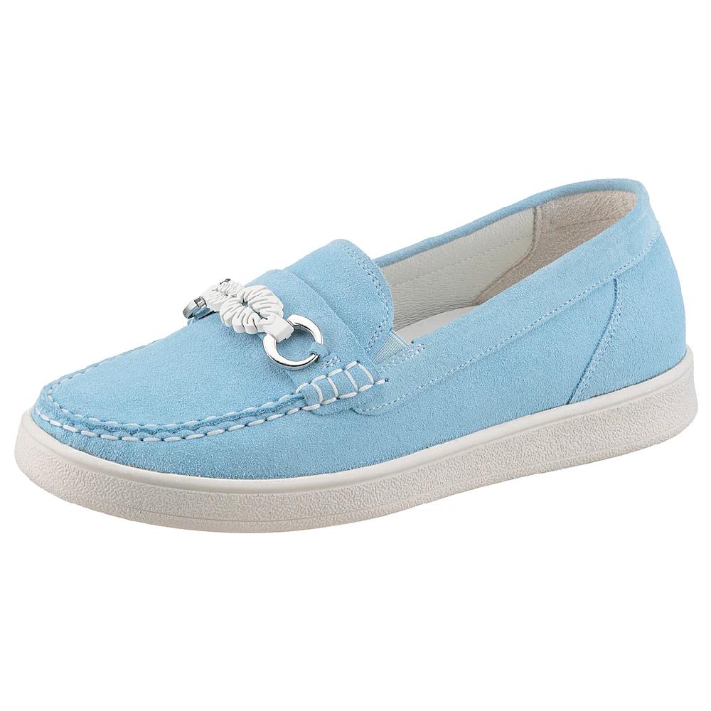 Waldläufer Mokassin »H-DAISY« Slipper Halbschuh Schlupfschuh in bequemer Schuhweite H