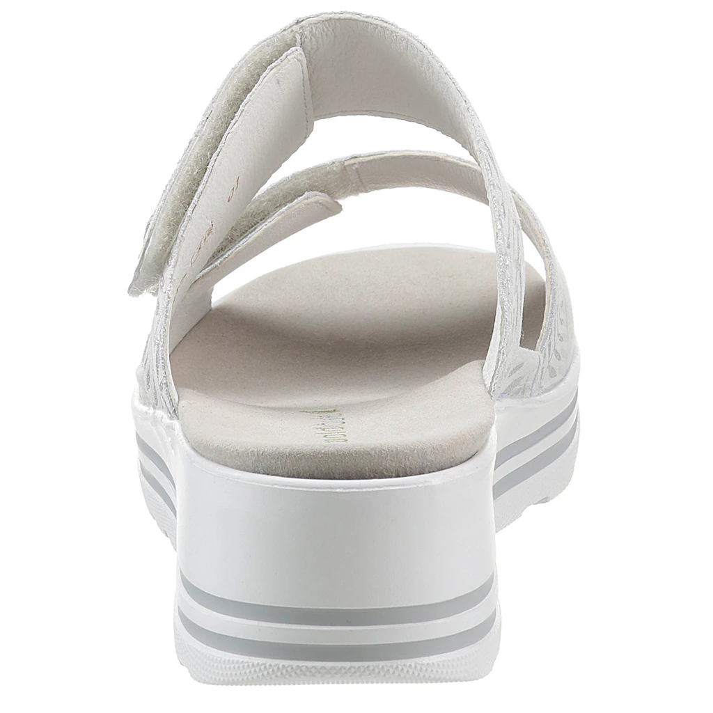 Waldläufer Pantolette »H-MICHELLE« Keilabsatz Sommerschuh Schlappen Mit Dezenter Musterung H-Weite Bestellen