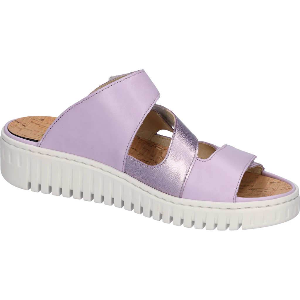 Waldläufer Pantolette »H-Willow« Keilabsatz Sommerschuh Schlappen Mit Klettverschlüssen Weite H Bestellen