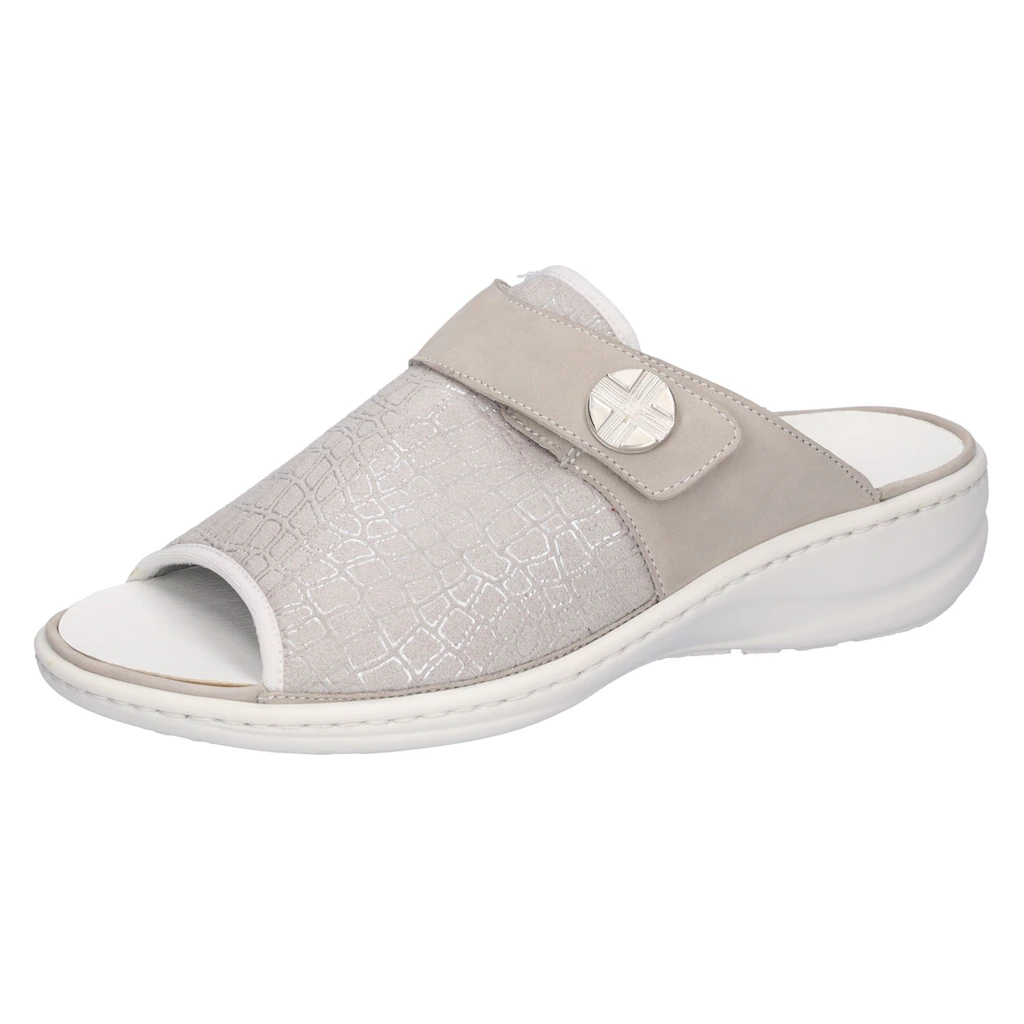 Waldläufer Pantolette »HERIA« Bequemschuh Hausschuh Sommerschuh in Komfortweite H=sehr weit ▷ für