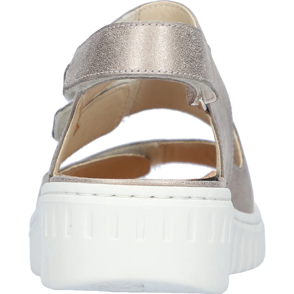 Waldläufer Plateausandale »H-WILLOW« Sommerschuh Klettschuh Bequemschuh In Komfortweite H (= Sehr Weit) Online Kaufen