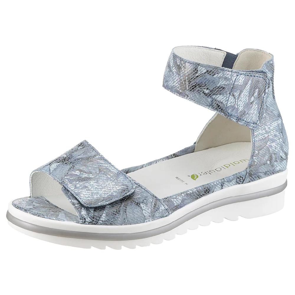 Waldläufer Plateausandale »HAKURA« Sandalette Sommerschuh Bequemschuh Mit Klettverschlüsse H-Weite