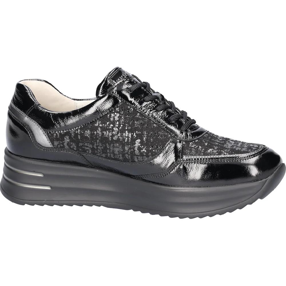 Waldläufer Plateausneaker »H-ARIANNA« Freizeitschuh Halbschuh Schnürschuh In Bequemweite G (=weit) Bestellen