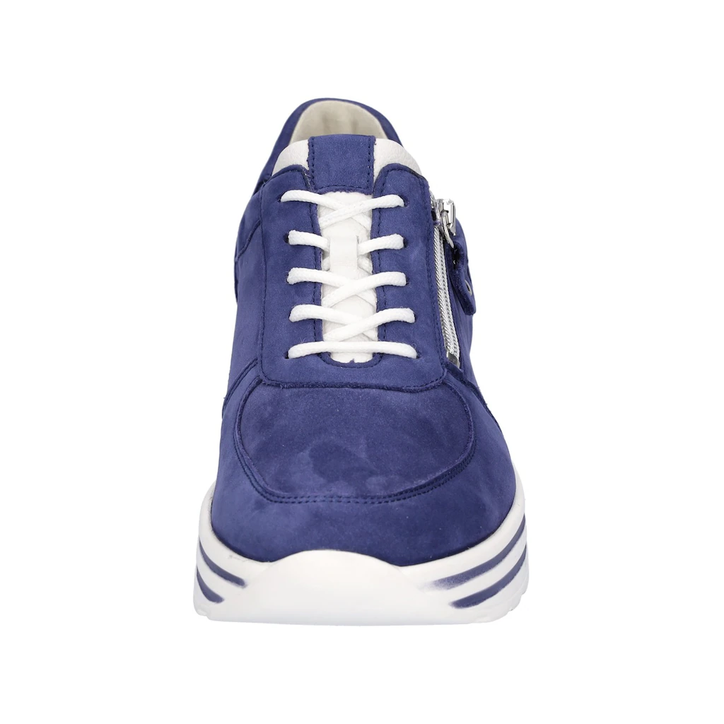 Waldläufer Plateausneaker »H-LANA« Schnürer Halbschuh Komfortschuh Reißverschluss H-Weite Bestellen