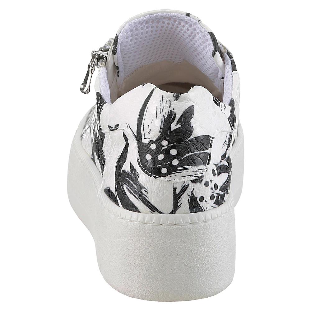 Waldläufer Plateausneaker »H-NICKY« Freizeitschuh Halbschuh Schnürschuh Mit Seitlichem Reißverschluss Kaufen