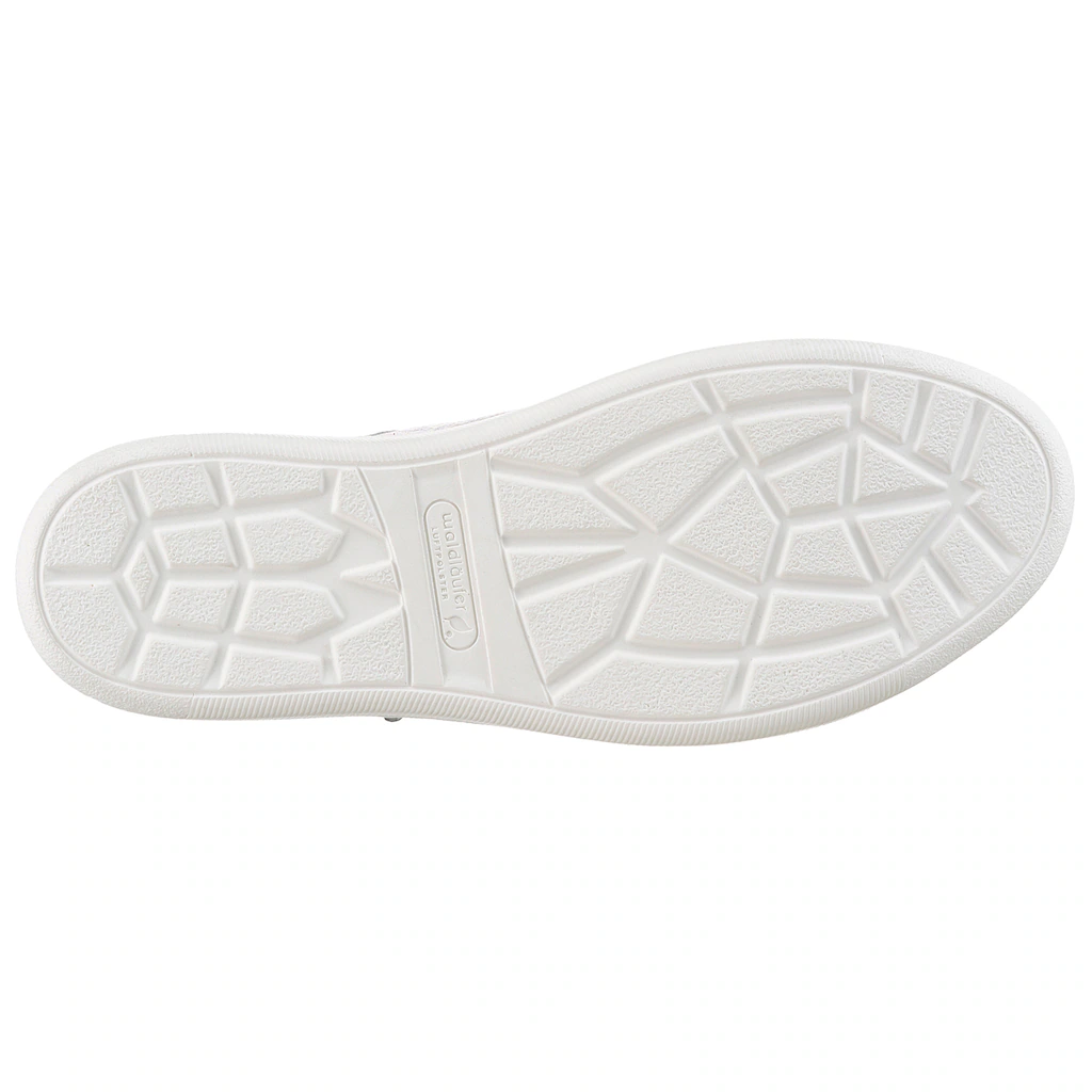 Waldläufer Plateausneaker »H-NICKY« Freizeitschuh Halbschuh Schnürschuh Mit Hübschem Blütenprint ▷ Für