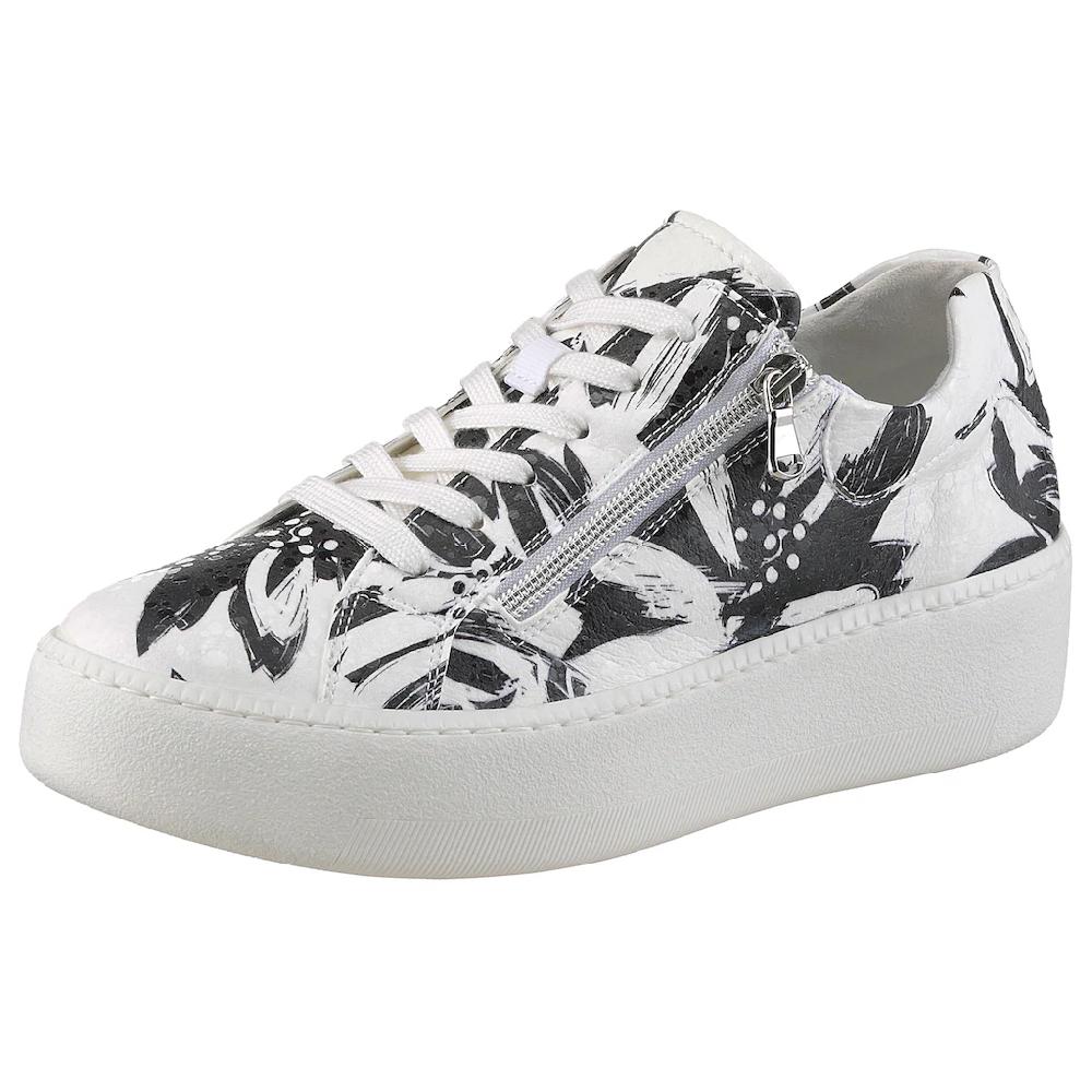 Waldläufer Plateausneaker »H-NICKY« Freizeitschuh Halbschuh Schnürschuh mit seitlichem Reißverschluss kaufen