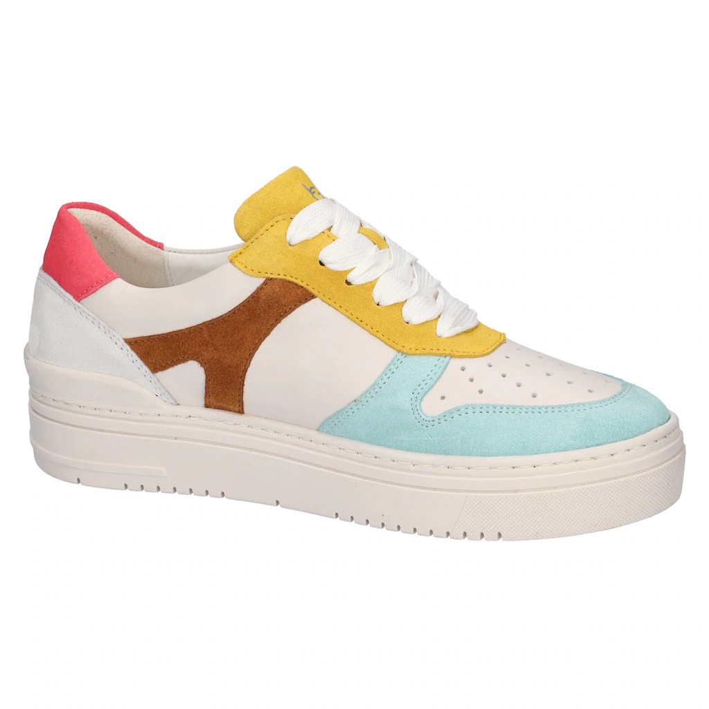 Waldläufer Plateausneaker »H-TAMIRA« Freizeitschuh Halbschuh Schnürschuh In H-Weite