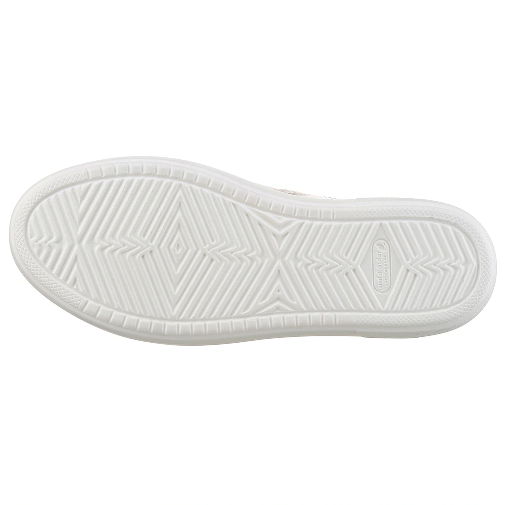 Waldläufer Plateausneaker »H-VIVIEN« Freizeitschuh Halbschuh Schnürer Schmuckelement Komfortweite H ▷ Für