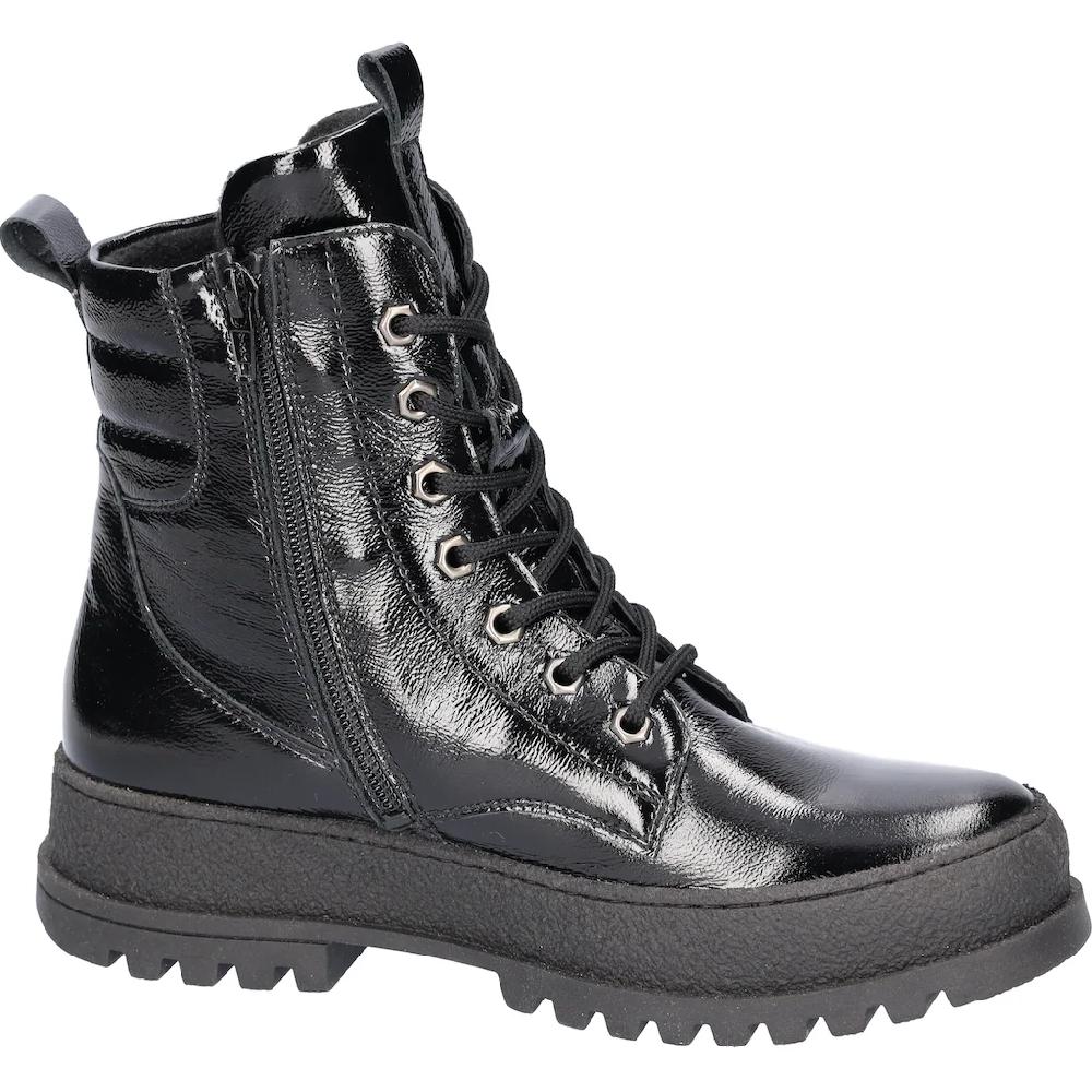 Waldläufer Plateaustiefelette »H-TARA« Schnürboots Stiefelette Komfortboots In Bequemweite H (=sehr Weit) Online Bestellen
