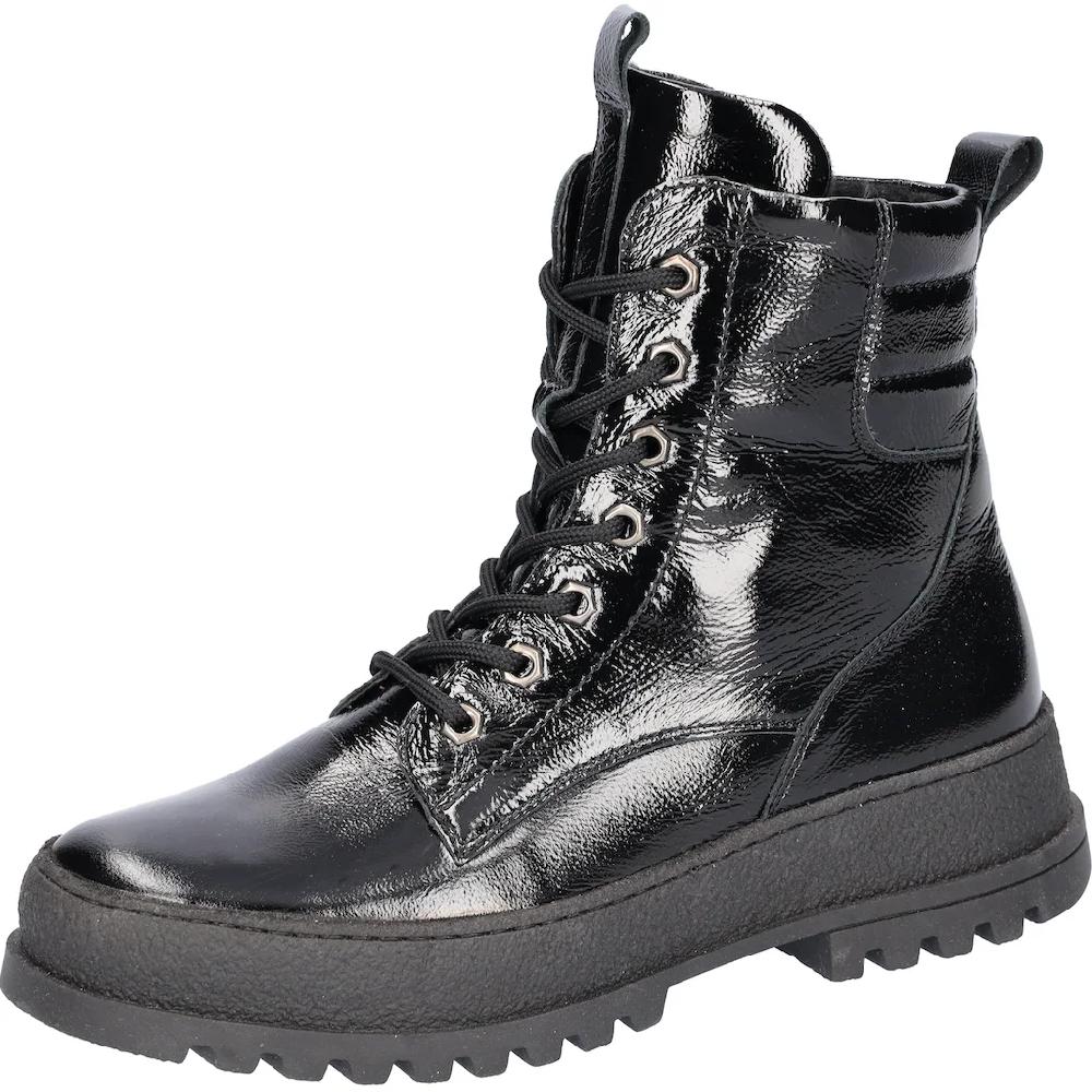 Waldläufer Plateaustiefelette »H-TARA« Schnürboots Stiefelette Komfortboots in Bequemweite H (=sehr weit) online bestellen